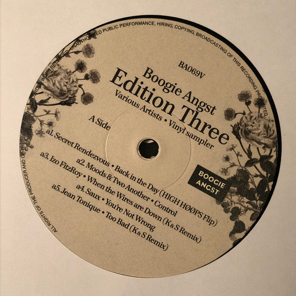 Various : Boogie Angst Edition Three (LP, Comp)