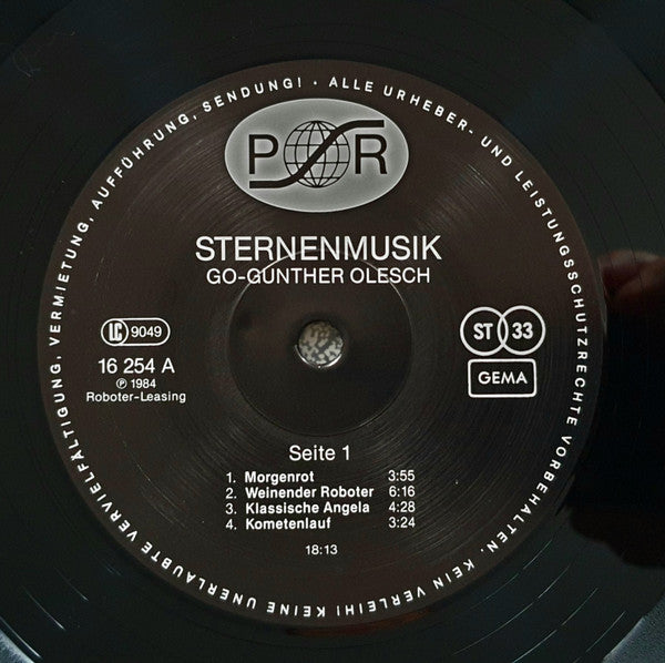 Gunther Olesch : Sternenmusik (LP, Album)