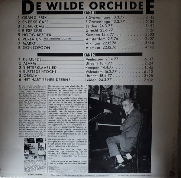 Drs. P : De Wilde Orchidee (Het Geheim Van Het Bestaan) (Live) (LP, Album)