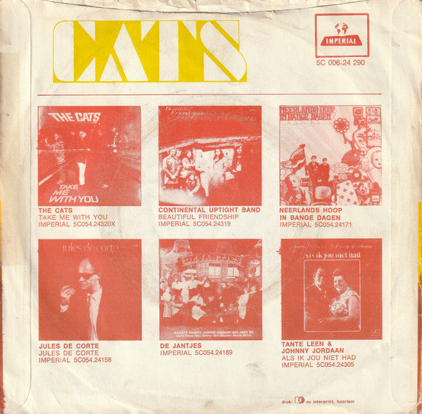 Cats* : Don't Waste Your Time / It's Over Now (7", Single)