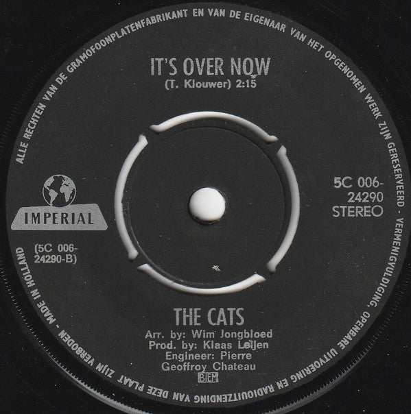 Cats* : Don't Waste Your Time / It's Over Now (7", Single)