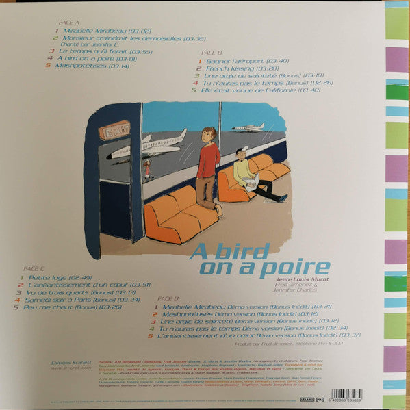 Jean-Louis Murat, Fred Jimenez & Jennifer Charles : A Bird On A Poire (2xLP, Album, Ltd, RE, RM, Gat)