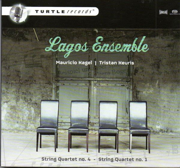Lagos Ensemble, Mauricio Kagel I Tristan Keuris : String Quartet No. 4 - String Quartet No. 1 (SACD, Hybrid, Album)