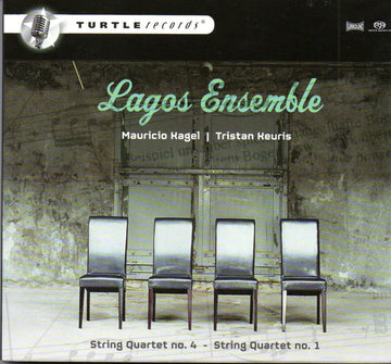 Lagos Ensemble, Mauricio Kagel I Tristan Keuris : String Quartet No. 4 - String Quartet No. 1 (SACD, Hybrid, Album)