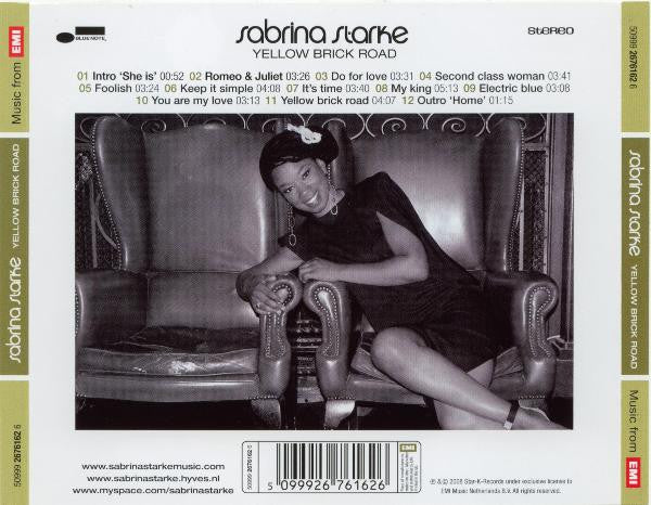 Sabrina Starke : Yellow Brick Road (CD, Album, RE)