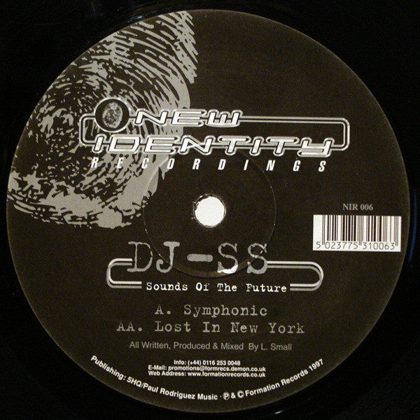 DJ SS : Symphonic / Lost In New York (12")