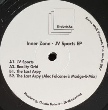 Inner Zone (2) : JV Sports EP (12", EP)