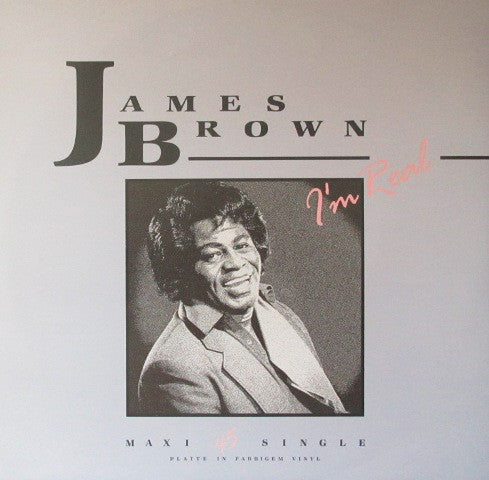 James Brown : I'm Real (12", Maxi, Gre)