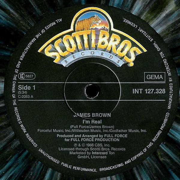 James Brown : I'm Real (12", Maxi, Gre)