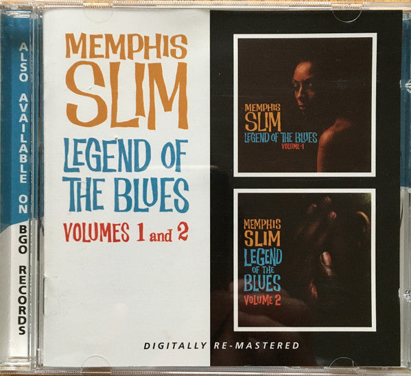 Memphis Slim : Legend Of The Blues Volumes 1 and 2 (CD, Comp, RE, RM)