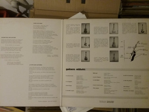 Pierre Bluteau : Dessine moi une guitare (LP, Album)