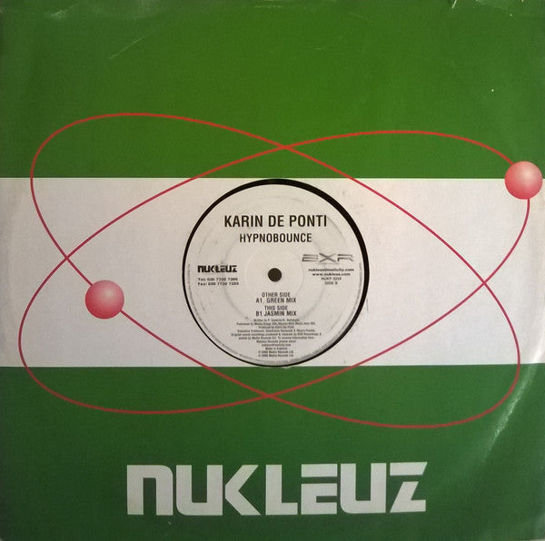 Karin De Ponti : Hypnobounce (12")