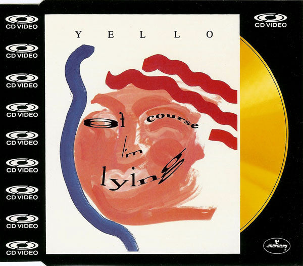 Yello : Of Course I'm Lying (CDV, 5", Single, PAL)