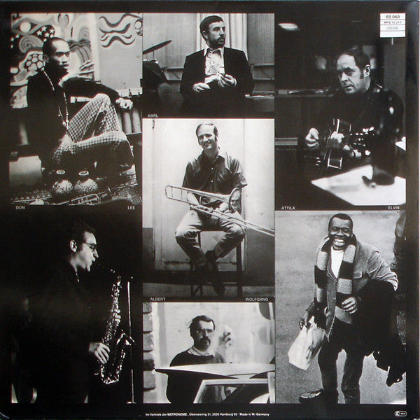 Albert Mangelsdorff : Albert Mangelsdorff And His Friends (LP, Album, RE)