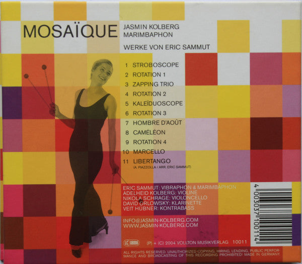Jasmin Kolberg : Mosaïque (CD, Comp)
