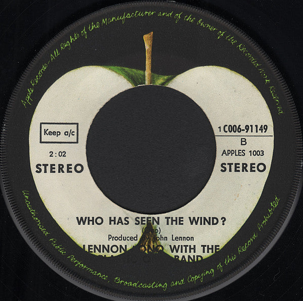 Lennon* : Instant Karma! (7", Single)