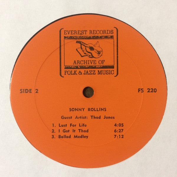 Sonny Rollins : Sonny Rollins (LP, Album)