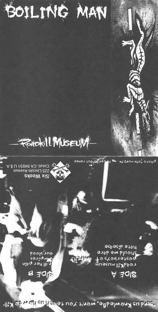 Boiling Man : Roadkill Museum (7", EP)