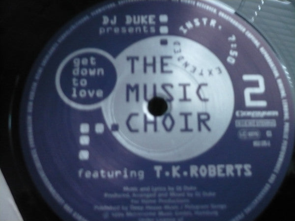 The Music Choir : Get Down To Love (12")