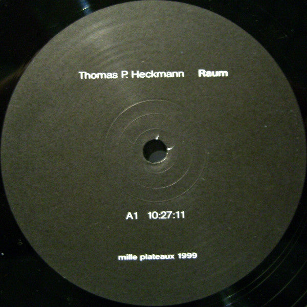 Thomas P. Heckmann : Raum (2xLP, Album)