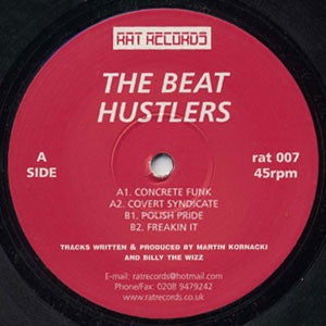 The Beat Hustlers : Concrete Funk (12")