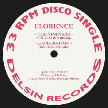Florence : The Vineyard (Convextion & Peter Ford Remixes) (12", EP)