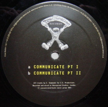 Chris Simmonds : Communicate (12")