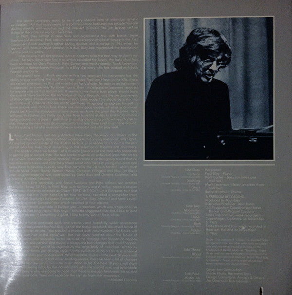 Paul Bley : Copenhagen And Haarlem (2xLP, Comp)