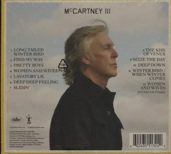 Paul McCartney : McCartney III (CD, Album, Dlx, Yel)