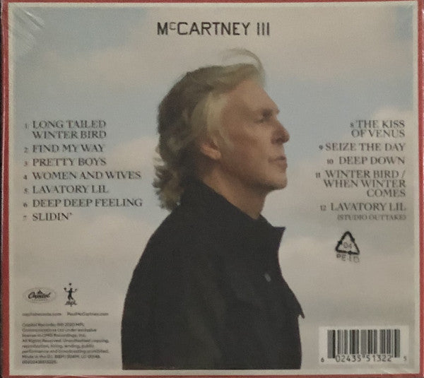 Paul McCartney : McCartney III (CD, Album, Dlx, Red)