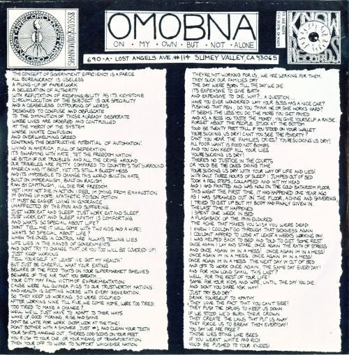 OMOBNA / P.U.S : There's No Justice For The Dead (7")