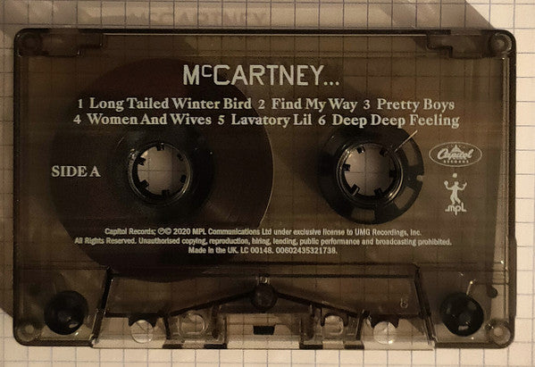 Paul McCartney : McCartney III  (Cass, Album)