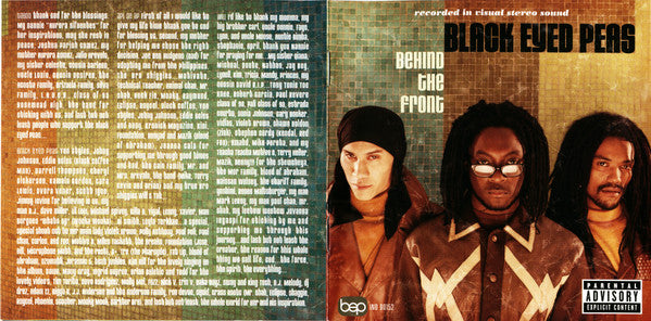 Black Eyed Peas : Behind The Front (CD, Album)