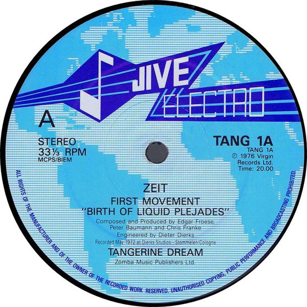 Tangerine Dream : In The Beginning.... (6xLP, Album + Box, Comp)