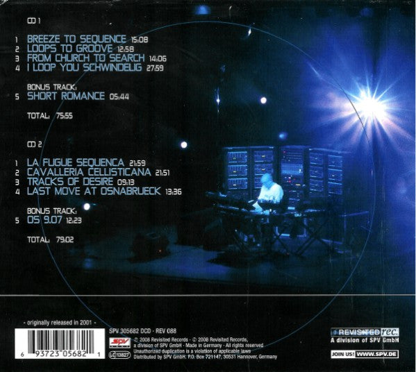 Klaus Schulze : Live @ KlangArt (2xCD, Comp)