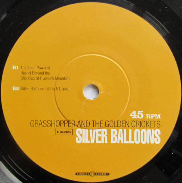 Grasshopper And The Golden Crickets : Silver Balloons (7", Single)