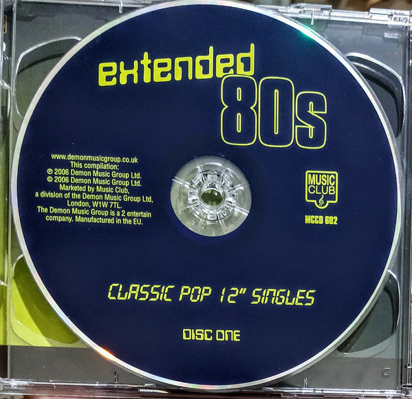 Various : Extended 80s Classic Pop 12" Singles (2xCD, Comp)