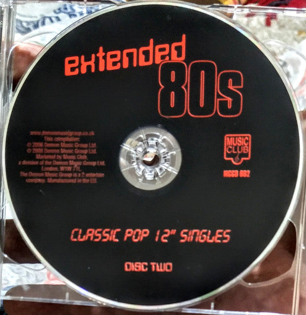 Various : Extended 80s Classic Pop 12" Singles (2xCD, Comp)