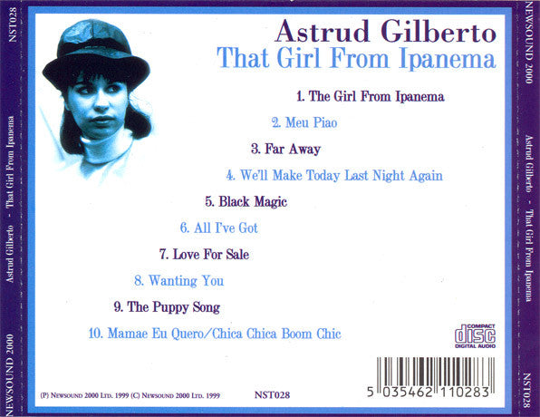 Astrud Gilberto : That Girl From Ipanema (CD, Album, RE)