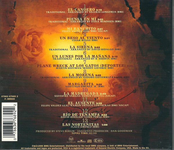 Los Super Seven : Los Super Seven (CD, Album, Dig)