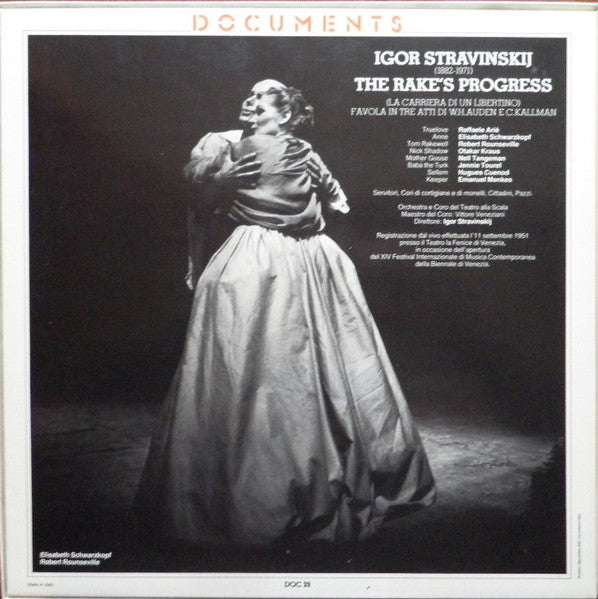 Igor Stravinskij* : The Rake's Progress (3xLP, Mono + Box)