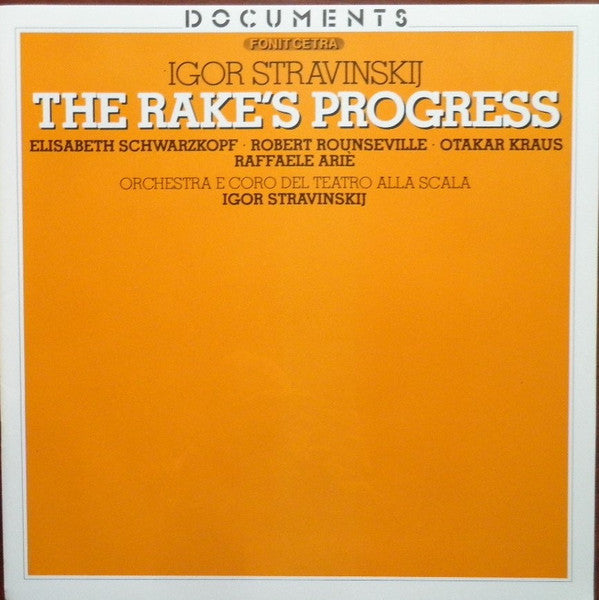 Igor Stravinskij* : The Rake's Progress (3xLP, Mono + Box)