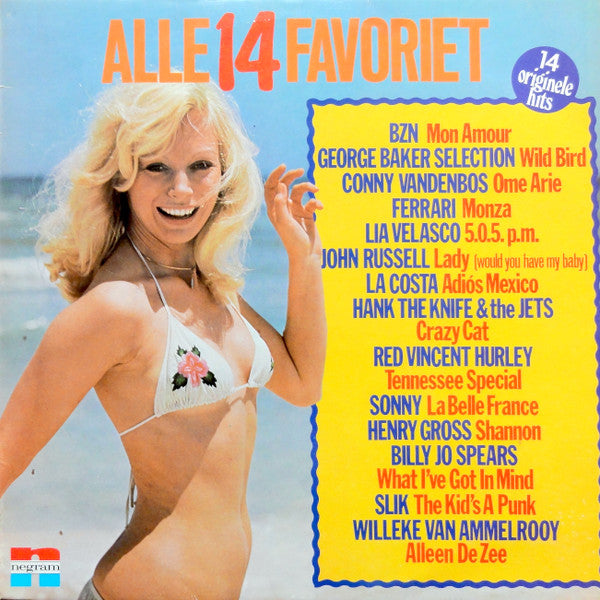 Various : Alle 14 Favoriet (LP, Comp)