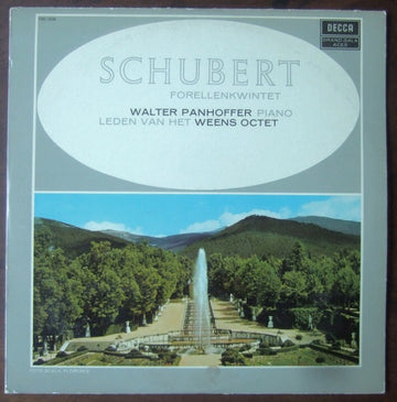 Schubert* - Walter Panhoffer : Pianokwinet In A Op. 114, D. 667 "Forellenkwintet" (LP, Mono)