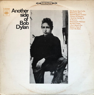 Bob Dylan : Another Side Of Bob Dylan (LP, Album, RE)