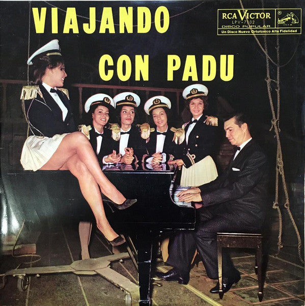 Padu Del Caribe : Viajando Con Padu (LP, Album)