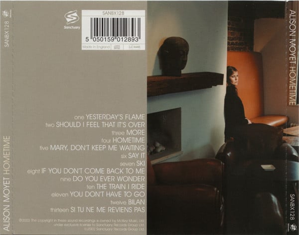 Alison Moyet : Hometime (CD, Album)