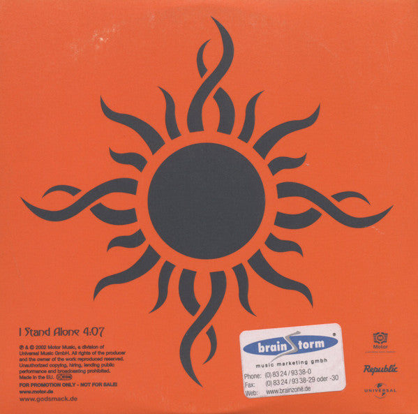 Godsmack : I Stand Alone (CD, Single, Promo, Car)