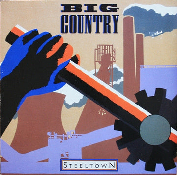 Big Country : Steeltown (LP, Album)