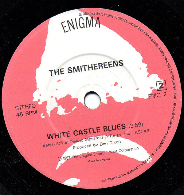 The Smithereens : Behind The Wall Of Sleep (7")